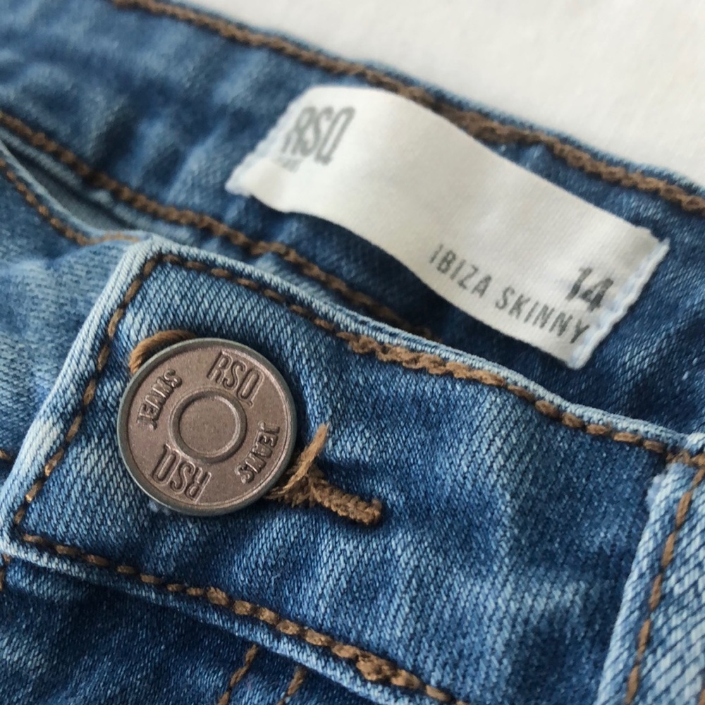 Girls RSQ skinny jeans size 14